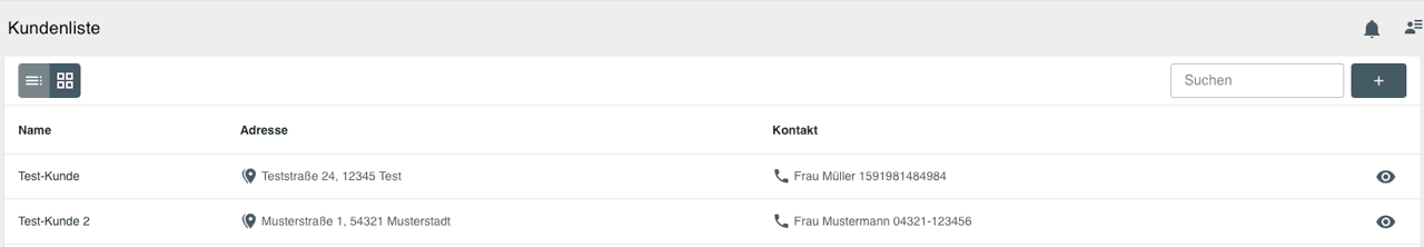 Auftragsmanagement – Ansicht 1 von 4