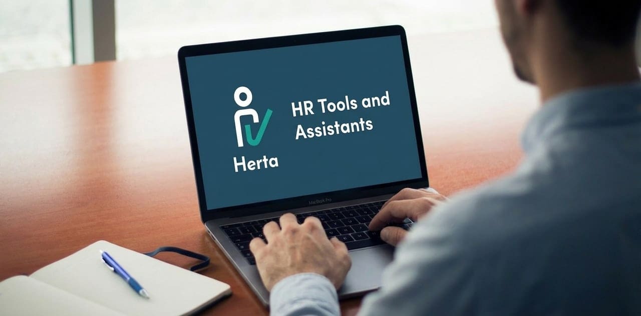 Herta Plattform auf dem Laptop