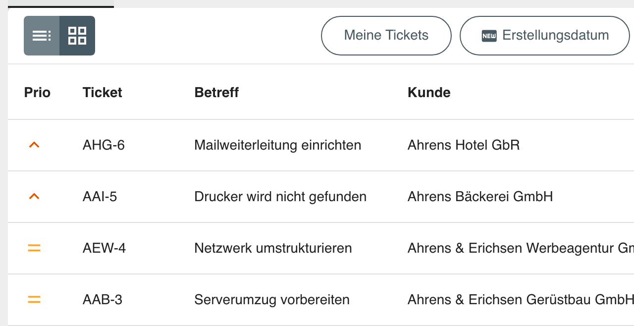 Auftragsmanagement – Ansicht 4 von 4